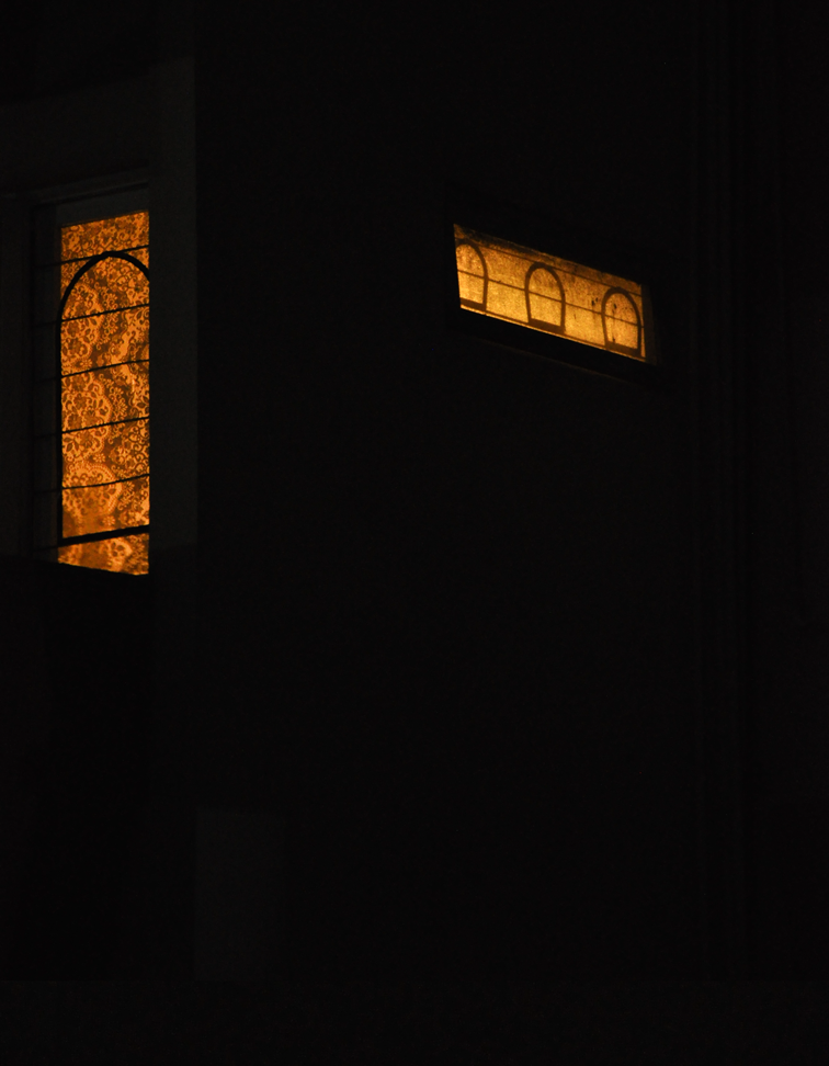 lamp light from window